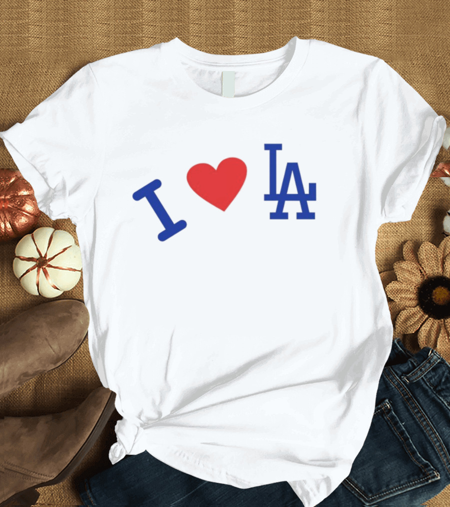 Madhappy X Dodgers I Love LA T-Shirt