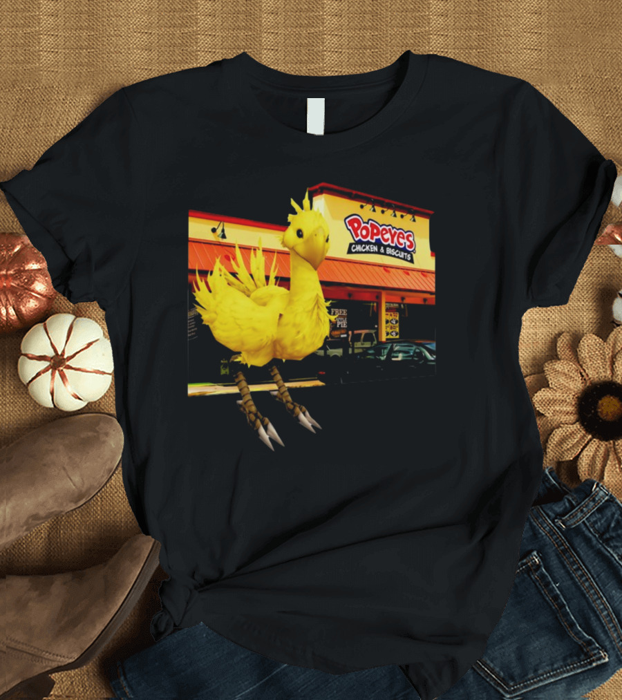 Mamonoworld Love That Chicken Popeyes Chicken and Biscuits T-Shirt