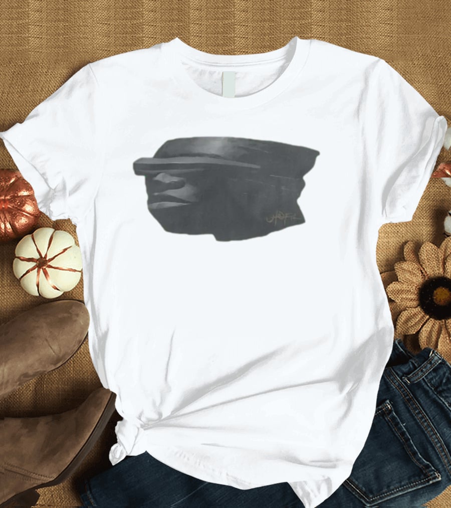 Topia Pack C2 Abstract Stone Face By UDOPIA T-Shirt