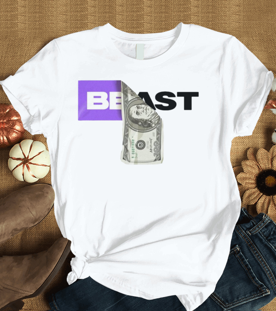 BEAST Purple Bill Dollar T-Shirt
