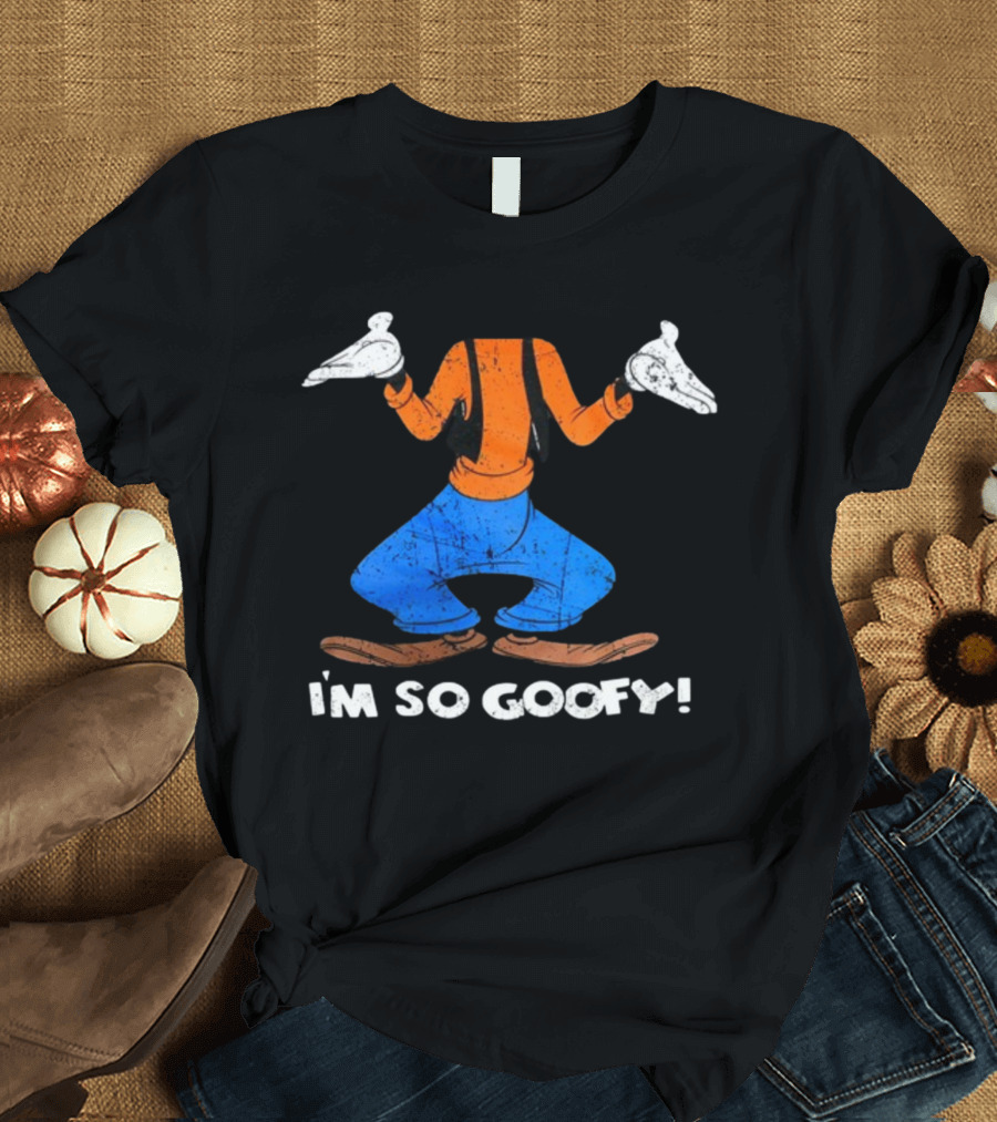 I'm So Goofy Classic Cartoon Character Missing Head T-Shirt