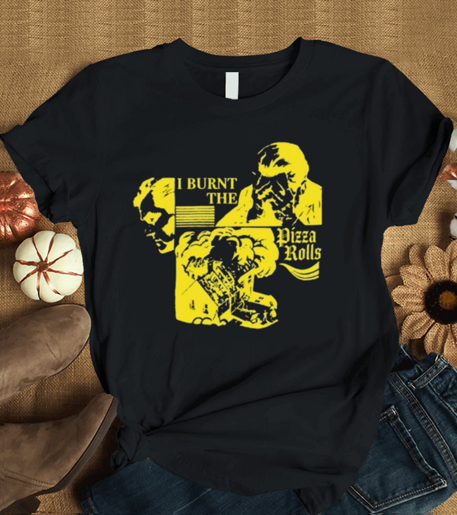 Freddytylerpaul I Burnt The Pizza Rolls Retro Comic T-Shirt