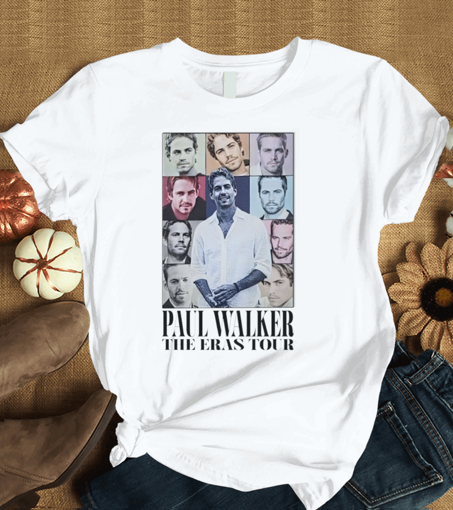 Paul Walker The Eras Tour T-Shirt