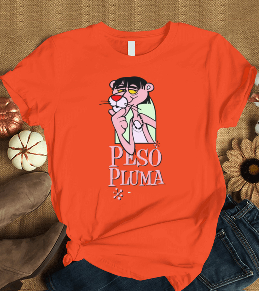 Peso Pluma July 19-20 23 Inglewood Calif Pink Panther T-Shirt