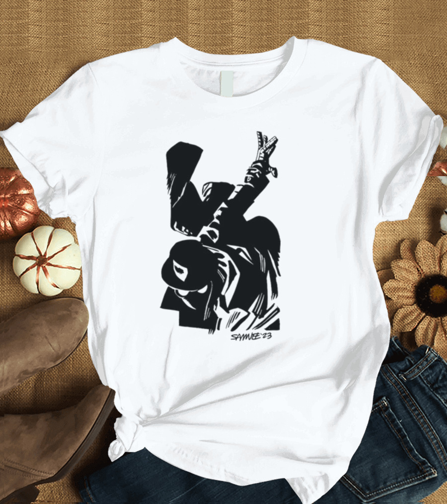 Chris Samnee '03 Spider-Man Noir Silhouette Dark T-Shirt
