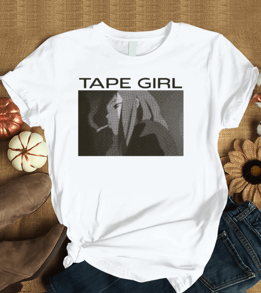 Tape Girl Anime Smoking Scene T-Shirt
