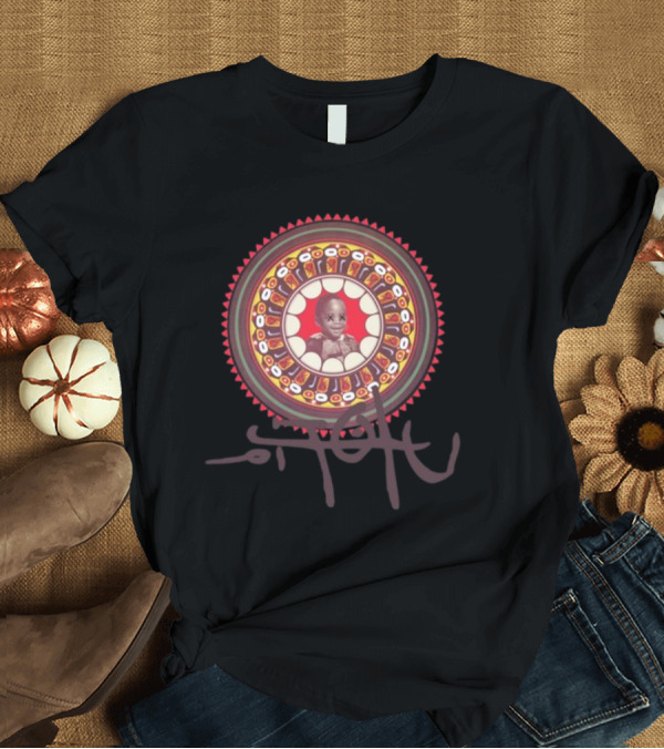 T-Shirt: Utopia Kaws Baby Face Mandala T-Shirt Utopia Kaws Baby Face Mandala T-Shirt