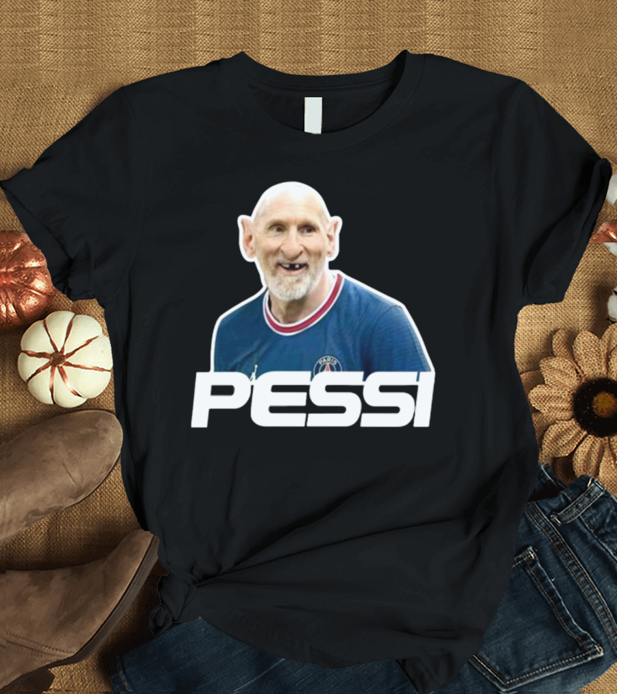 Pessi Football Parody Coach Teeth Smile T-Shirt