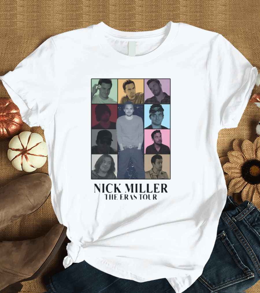 Nick Miller The Eras Tour T-Shirt