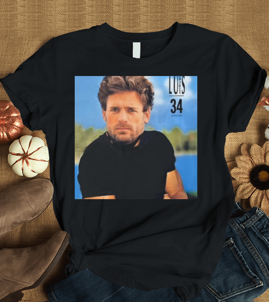 Luis Miguel 34 Album Cover Styled T-Shirt