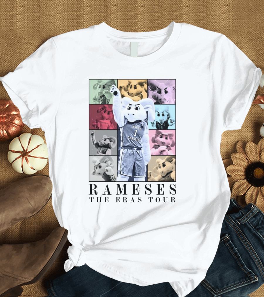 Rameses North Carolina The Eras Tour T-Shirt