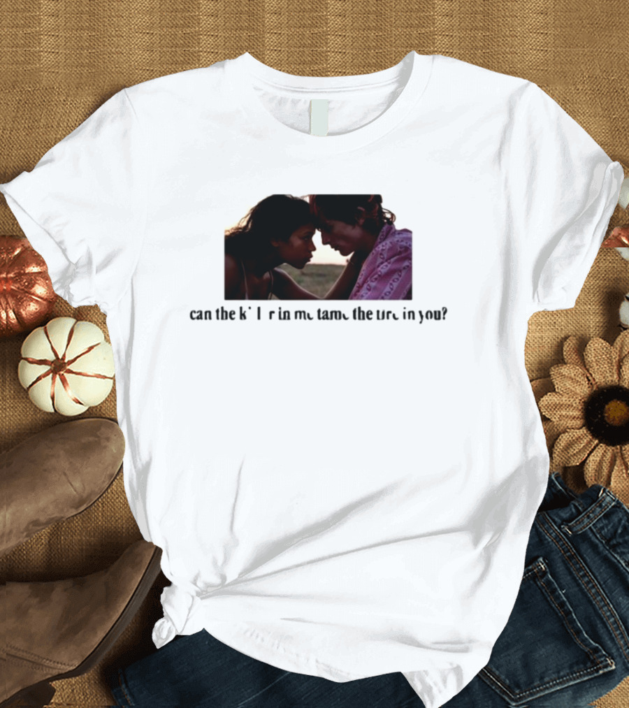 Can The Killer In Me Tame The Fire In You Shadowed Intimate Moment T-Shirt