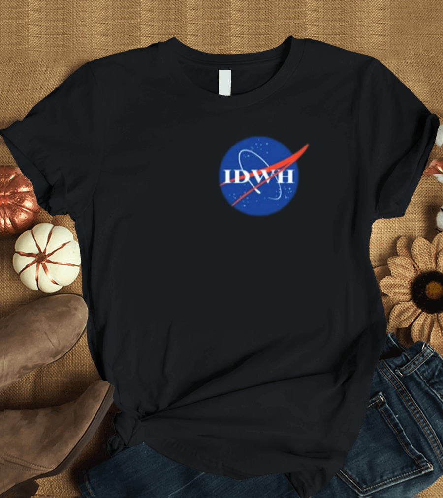 I Don't Work Here IDWH NASA T-Shirt