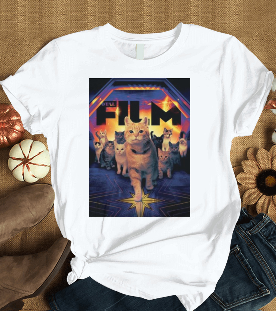 Marvel Studios Enter The Flerkens Cat Total Film Magazine Cover Cats Star T-Shirt
