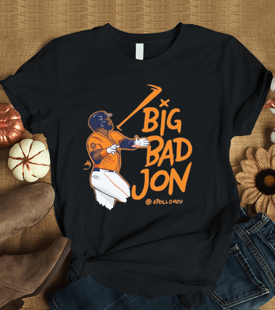 Big Bad Jon Singleton Apollo Houston Baseball Player T-Shirt