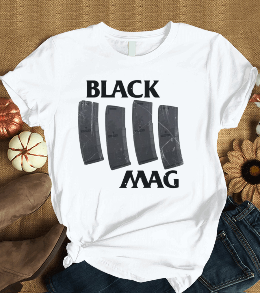 Fbombgear Black Mag F-Bomb Morale Gear Black Mag T-Shirt
