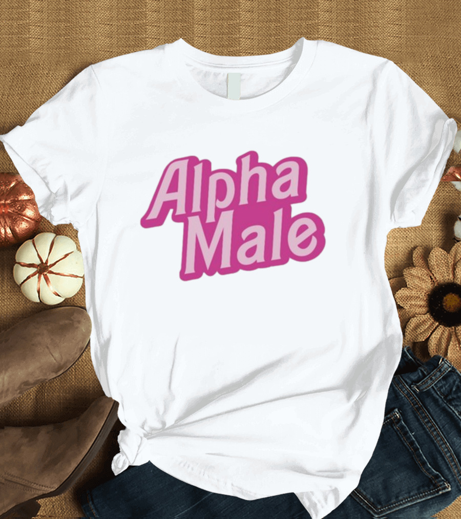 Alpha Male Barbie Pink T-Shirt