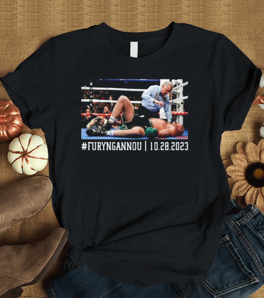 FuryNgannou Boxing Match 10.28.2023 T-Shirt