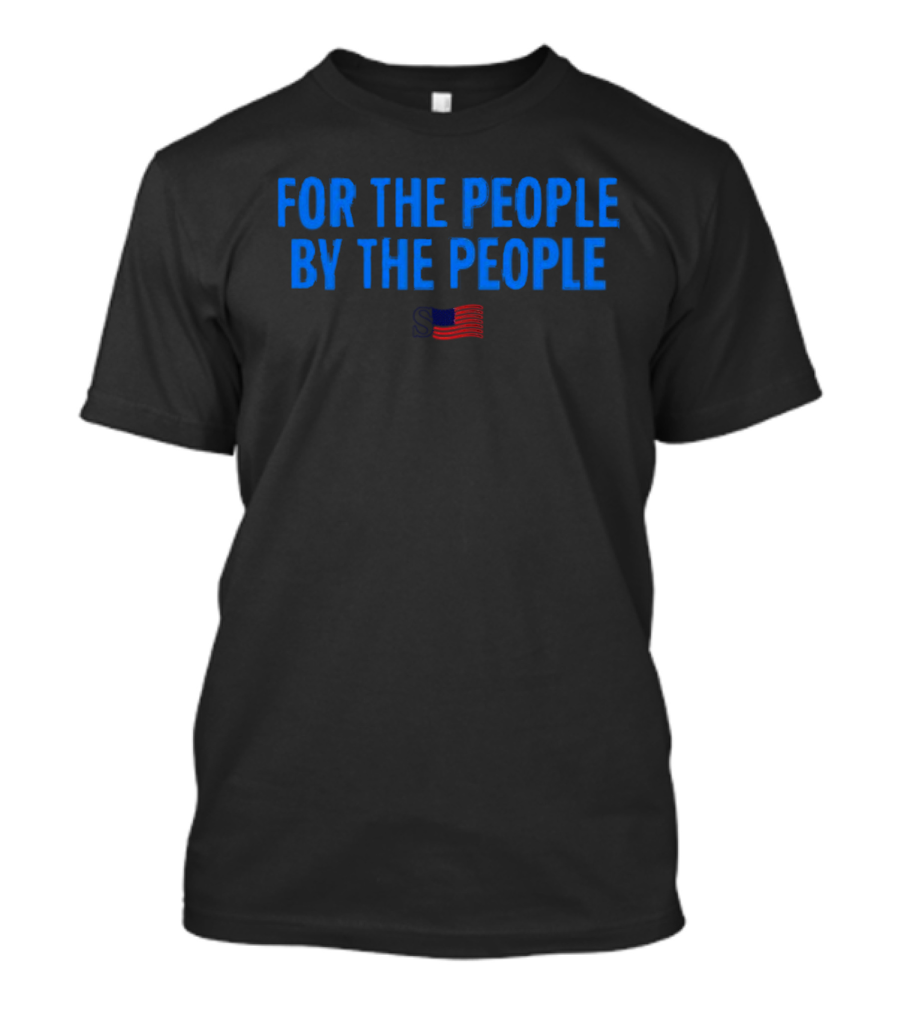For The People By The People American Flag T-Shirt