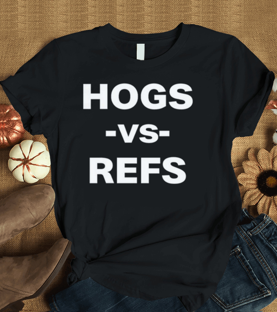 Twincitydesigns Hogs Vs Refs T-Shirt