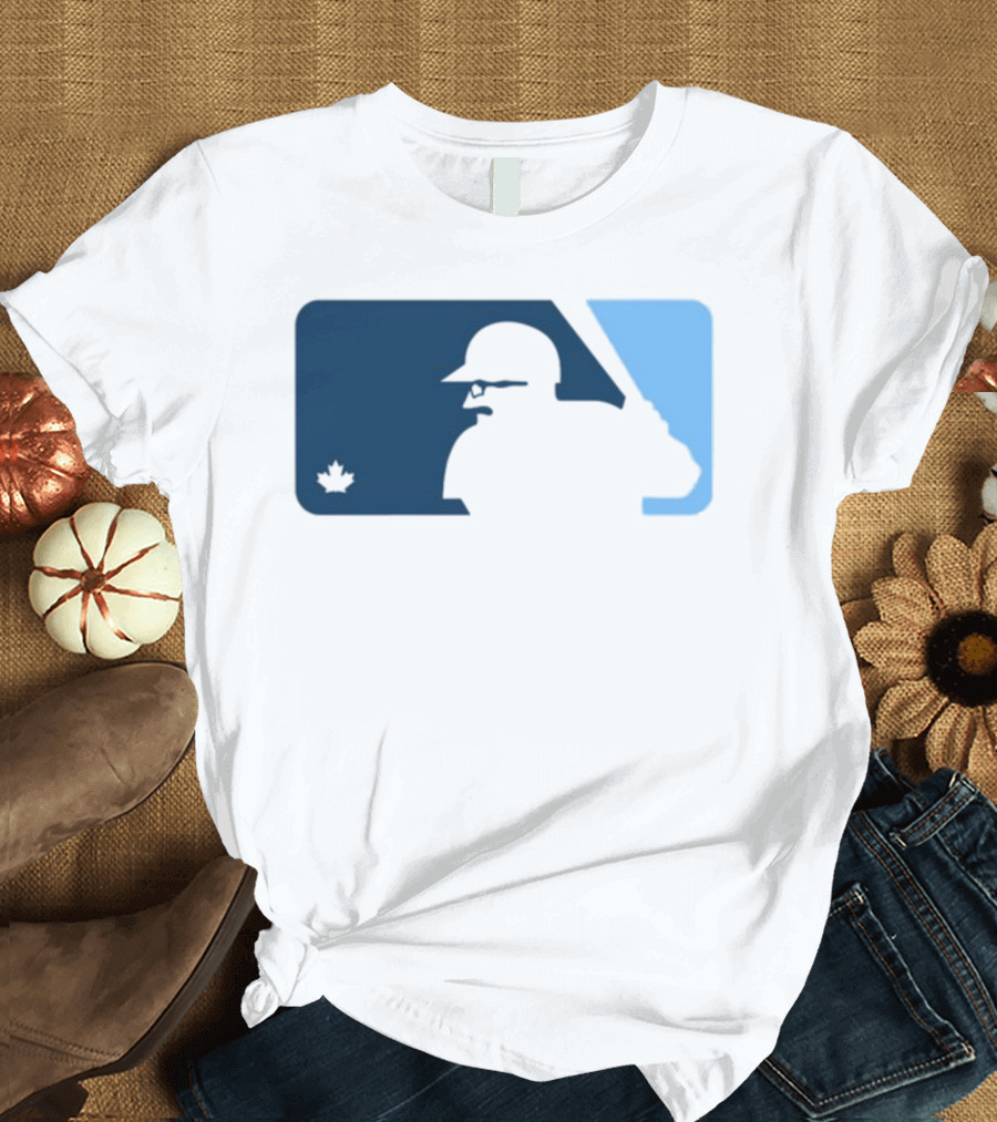 Davis Schneider's Babe Schneider Baseball Silhouette with Canadian T-Shirt