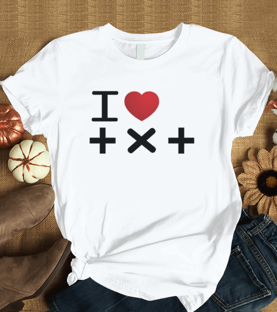 I Love Plus X Plus T-Shirt