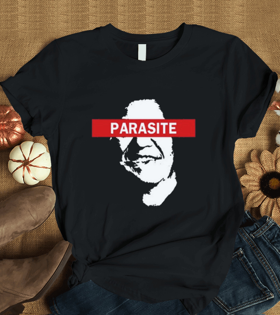 Nabunturanguy Davaomigrant Parasite Face Red Bar Iconic T-Shirt