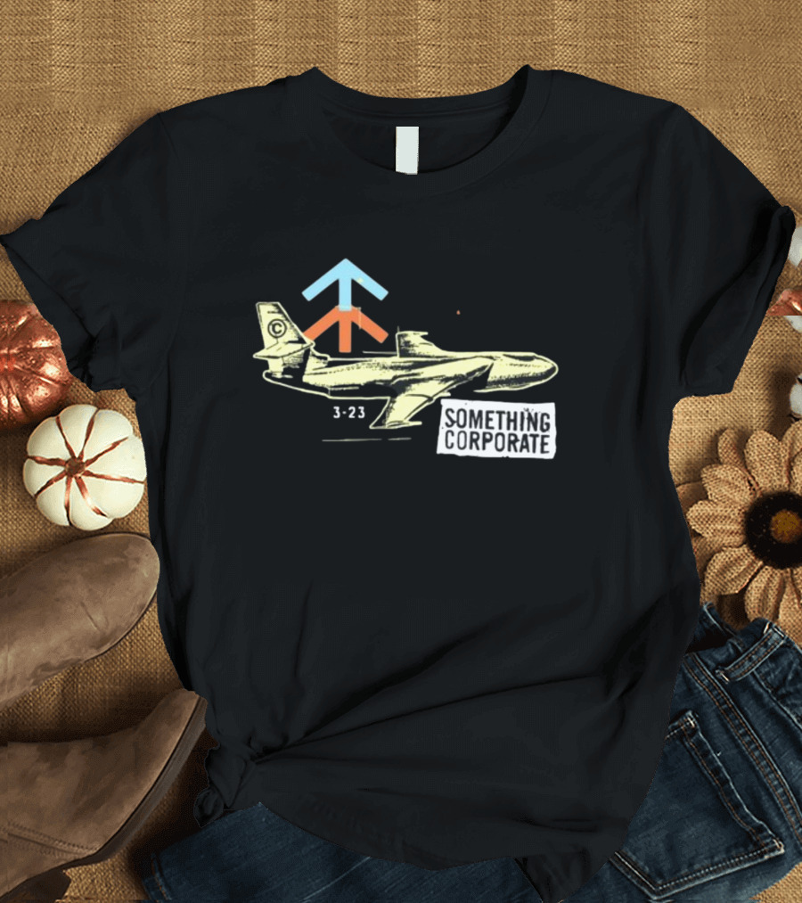Something Corporate North Airplane 3-23 T-Shirt