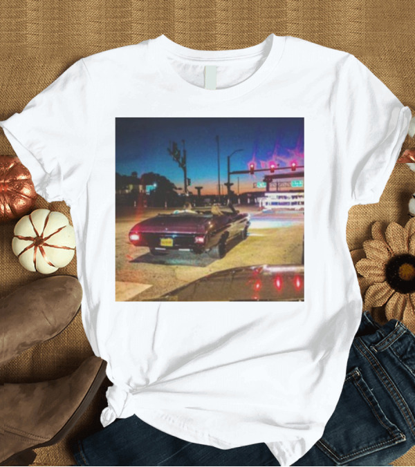 T-Shirt: Bad Blood Convertible at Night Intersection T-Shirt Bad Blood Convertible at Night Intersection T-Shirt
