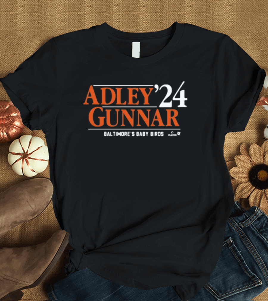 Adley Gunnar '24 Baltimore's Baby Birds Orioles Player T-Shirt