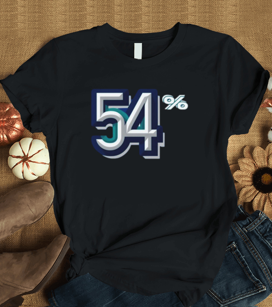 The Sports On Tap Seattle Baseball 54% Retro T-Shirt