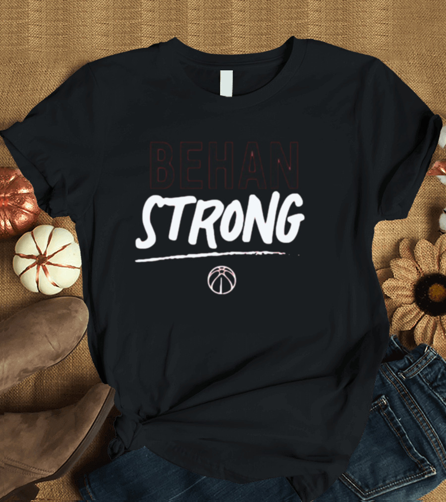 Behan Strong Punchbackforpat Basketball Support T-Shirt