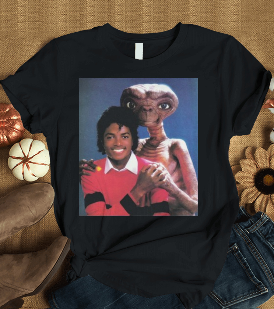Mj and Et Iconic Collaboration T-Shirt