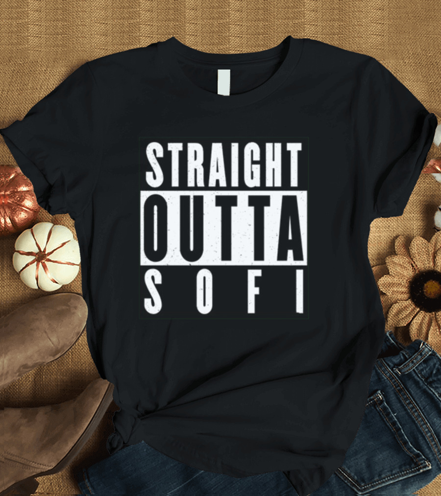 Straight Outta Sofi Stadium NFL Fan Merchandise T-Shirt