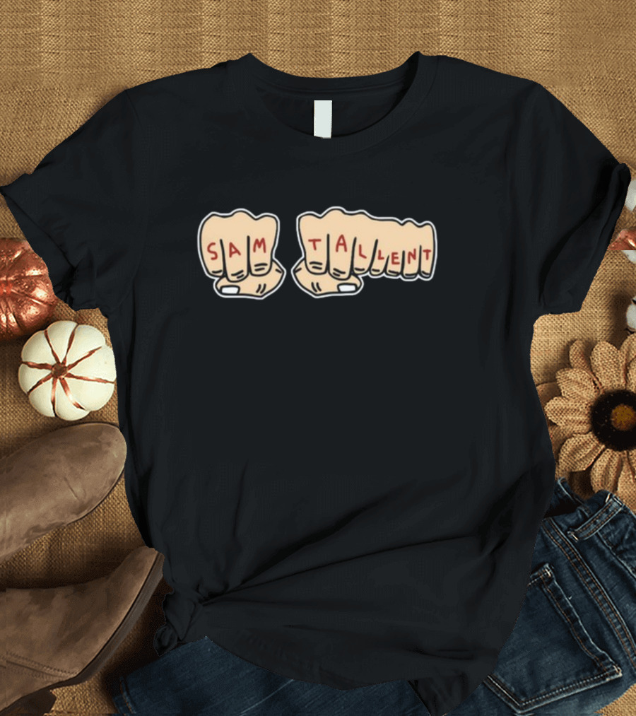 Sam Tallent Tattoo Knuckles T-Shirt