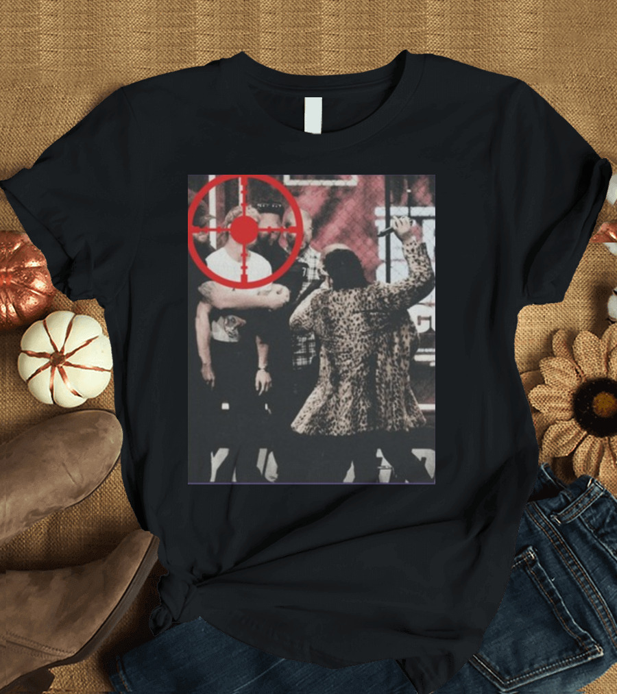 Limited Dillon Danis X Full Violence Bullseye Red Target Man Confrontation T-Shirt