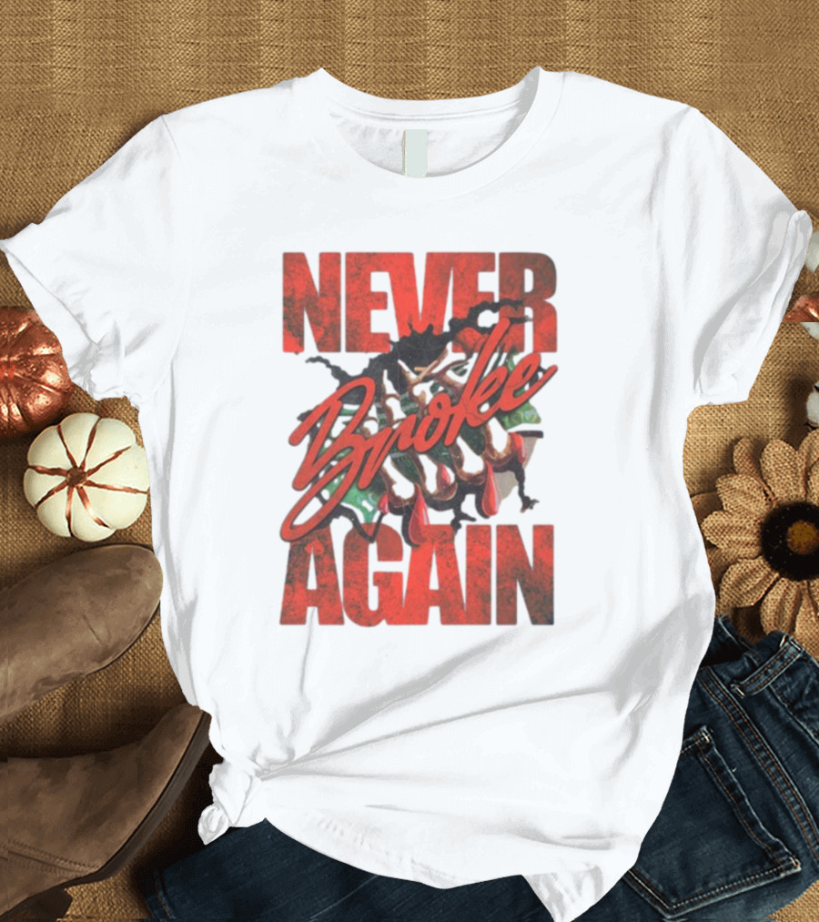Never Broke Again YB Money Seafoam T-Shirt