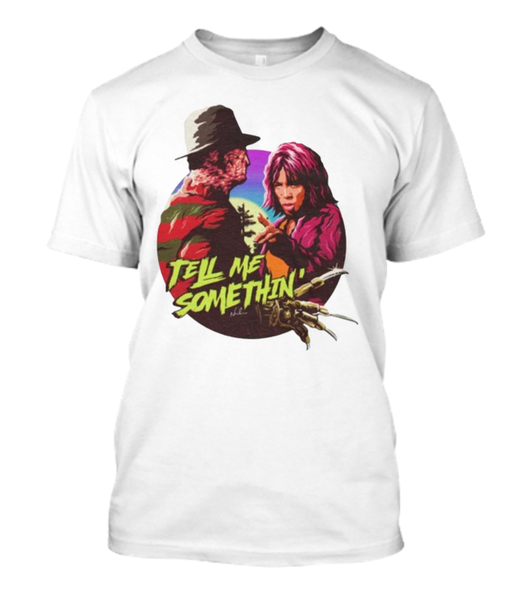 Tell Me Somethin' Freddy Krueger Cosplay T-Shirt