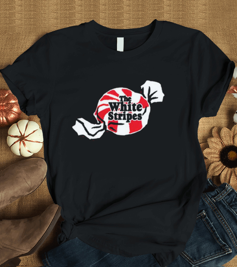Whitestripesstore The White Stripes Peppermint Candy T-Shirt