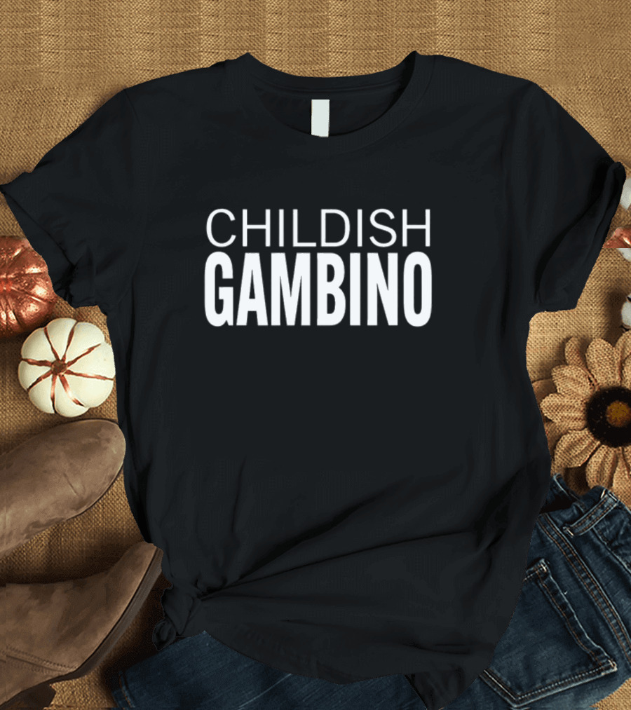 Childish Gambino Text T-Shirt