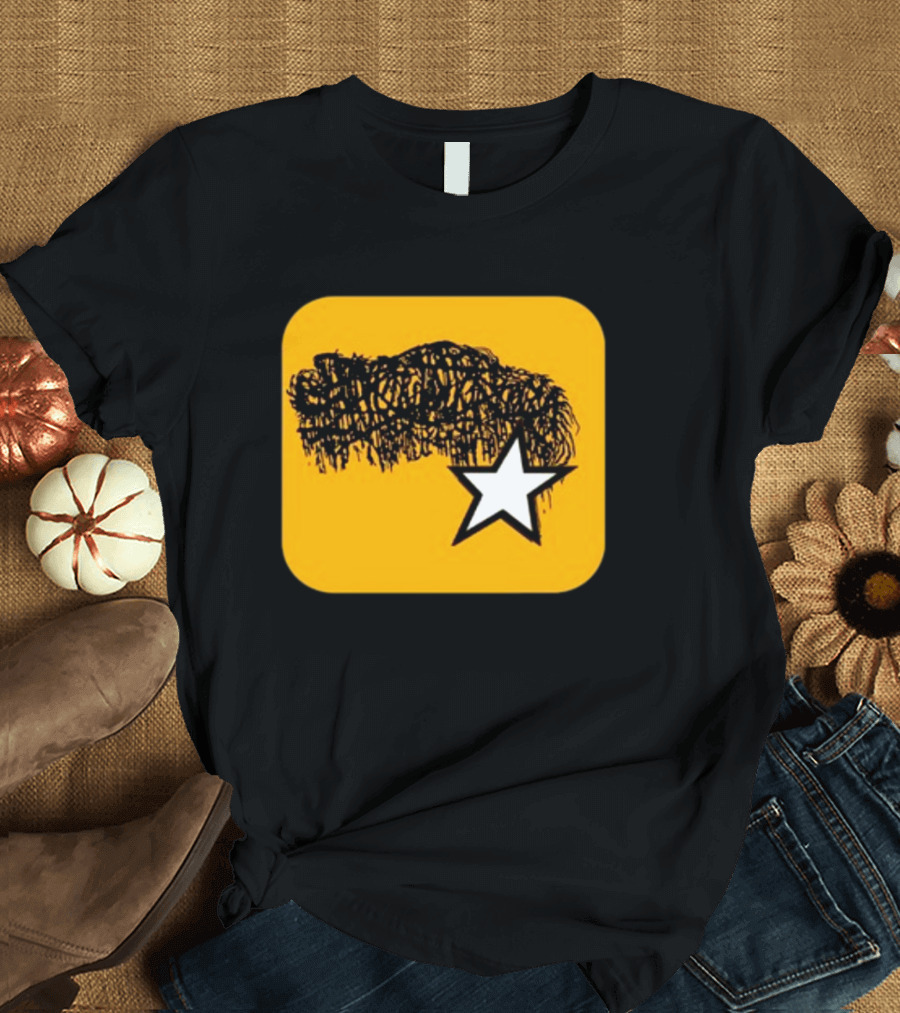 Sanguisugabogg Boggstar Scribble Hair with Star T-Shirt