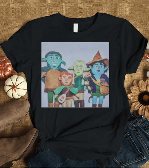 T-Shirt: Tales From The Stinky Dragon Puppet Group Characters T-Shirt Tales From The Stinky Dragon Puppet Group Characters T-Shirt