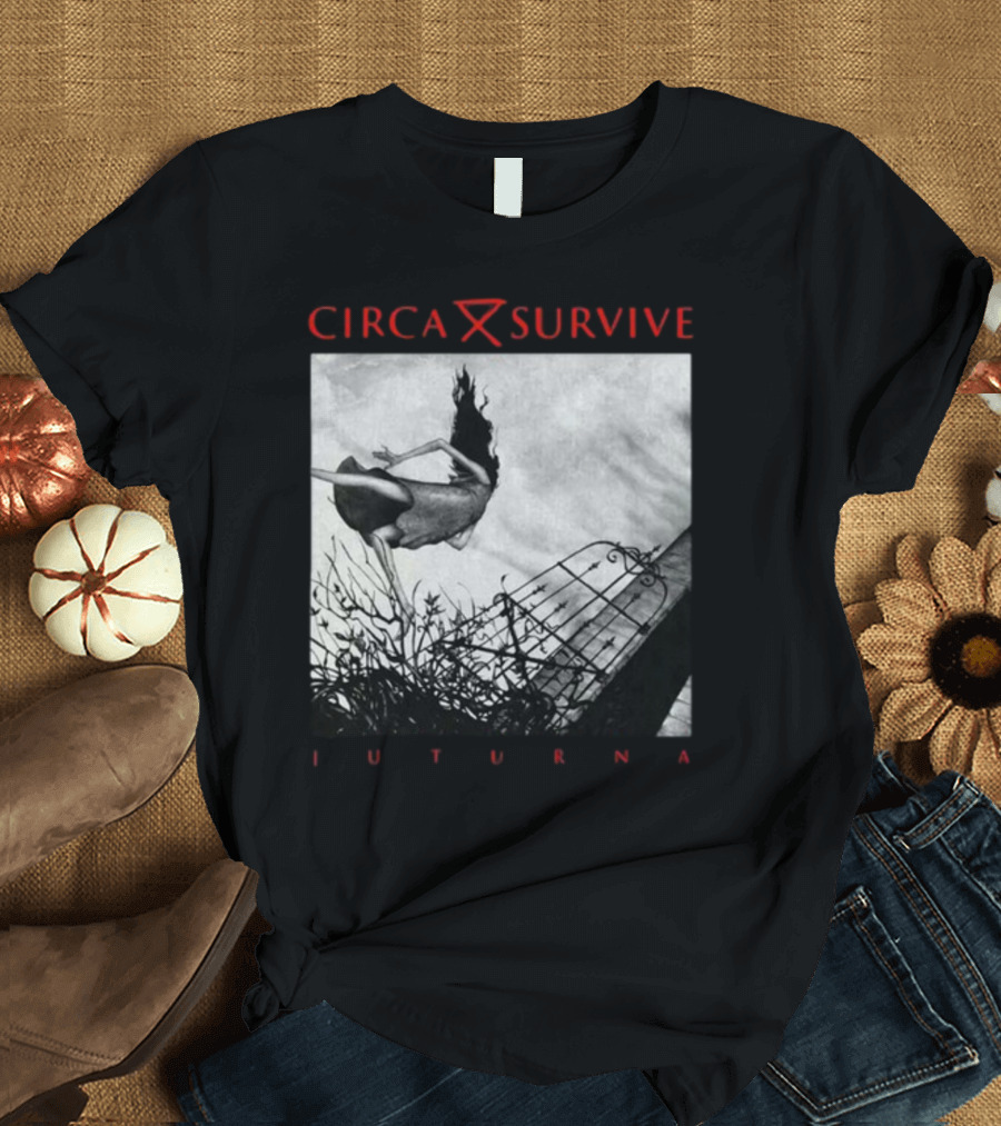 Circa Survive Juturna Album Art Dark Fantasy T-Shirt