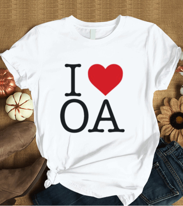 T-Shirt: I Heart OA Symbolized Love for OA Movement T-Shirt I Heart OA Symbolized Love for OA Movement T-Shirt