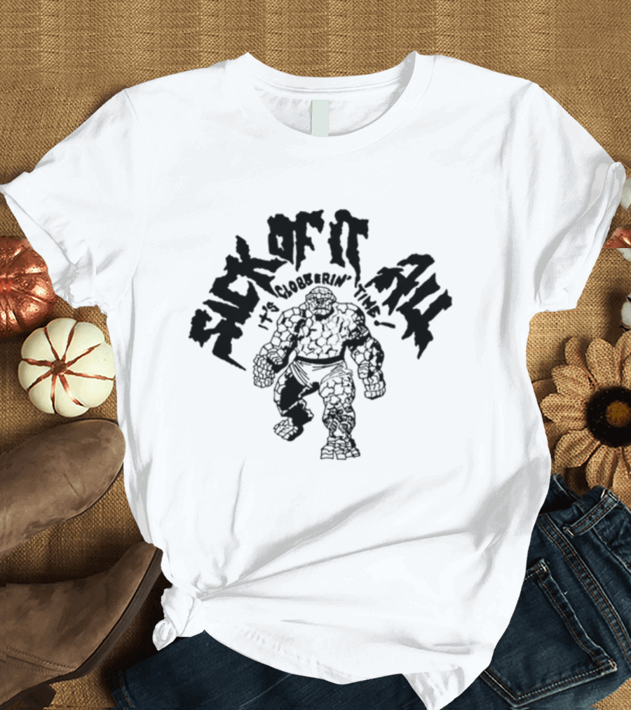 Sick Of It All It's Clobberin' Time The Thing Comic T-Shirt