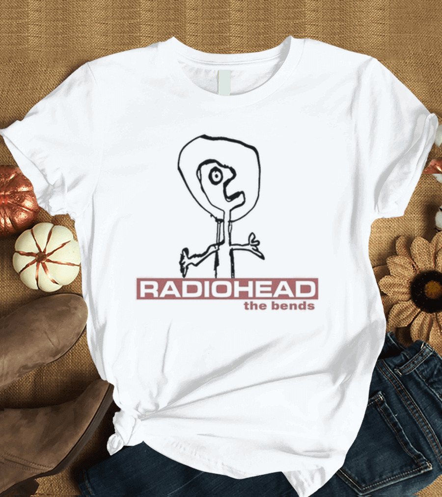 Radiohead The Bends Album Cover Artwork Xiushoegaze T-Shirt
