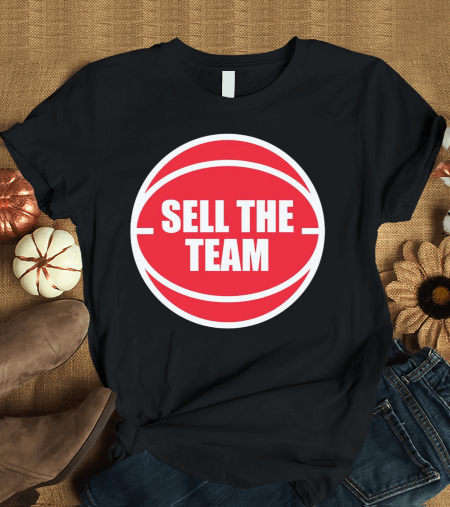 Detroit Pistons Sell the Team Basketball T-Shirt