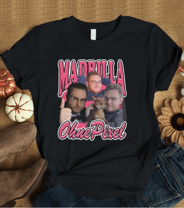 T-Shirt: Madrilla OhnePixel Thumbs Up Dog Trio T-Shirt Madrilla OhnePixel Thumbs Up Dog Trio T-Shirt