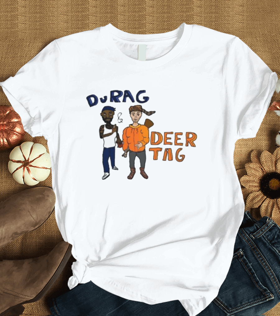 Topbananausa Store Durag Deer Tag T-Shirt