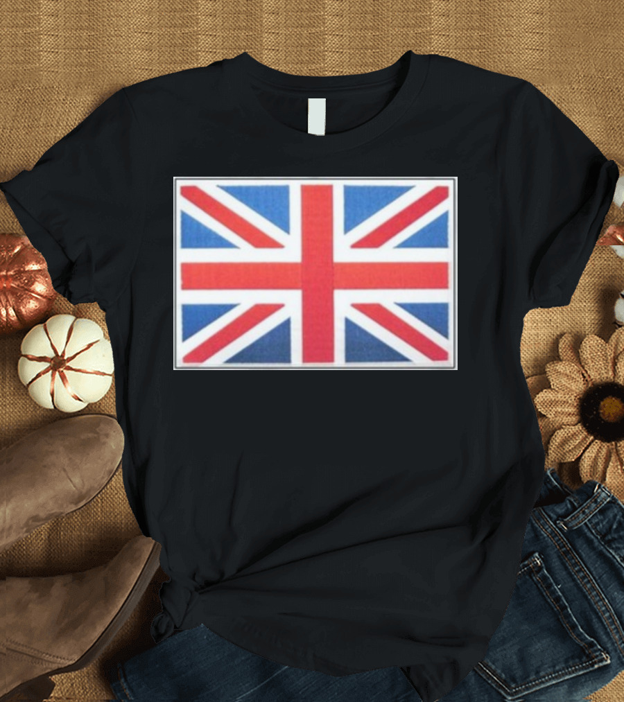 Screaming In Perfect English Union Jack Flag T-Shirt